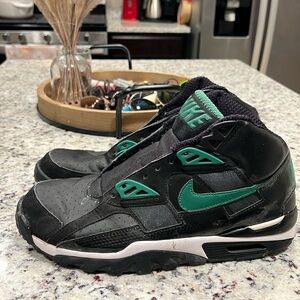 Nike Air Max 90 Essential Black/White-Lucid Green Size 12